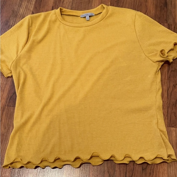 Cropped ribbed baby tees - Picture 2 of 4